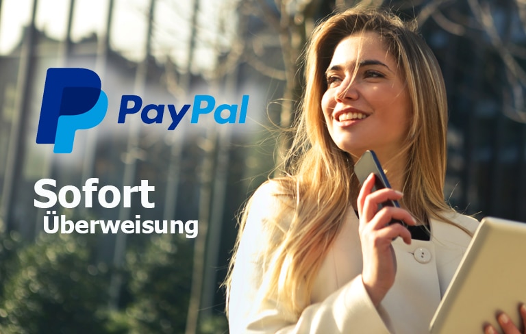 Offene Forderungen direkt per Paypal oder Sofortüberweisung begleichen!